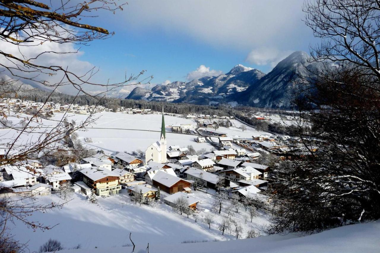 Landhaus Alpenblick Wiesing Exterior foto